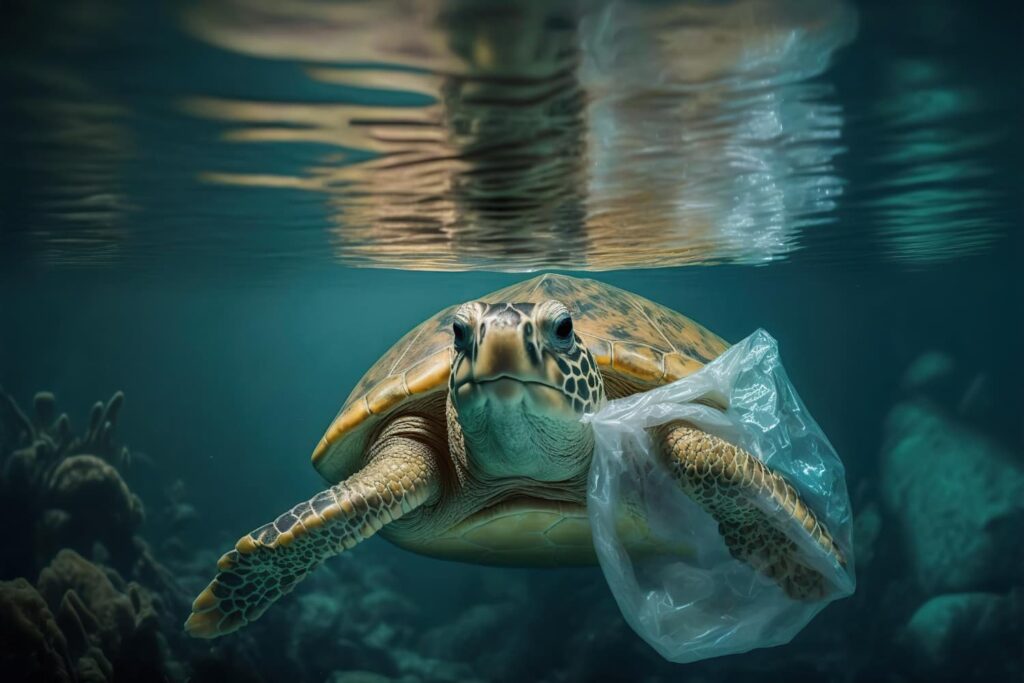 Contaminación plástica en el océano