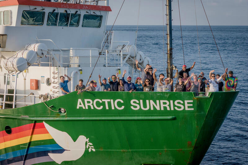 Expedición 2024: Greenpeace en las Islas Galápagos para proteger el Pacífico a bordo del Arctic Sunrise