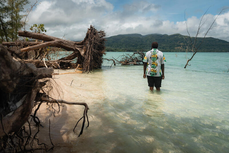 El calor absorbido por los océanos está dejando bajo el agua a varias islas del pacífico